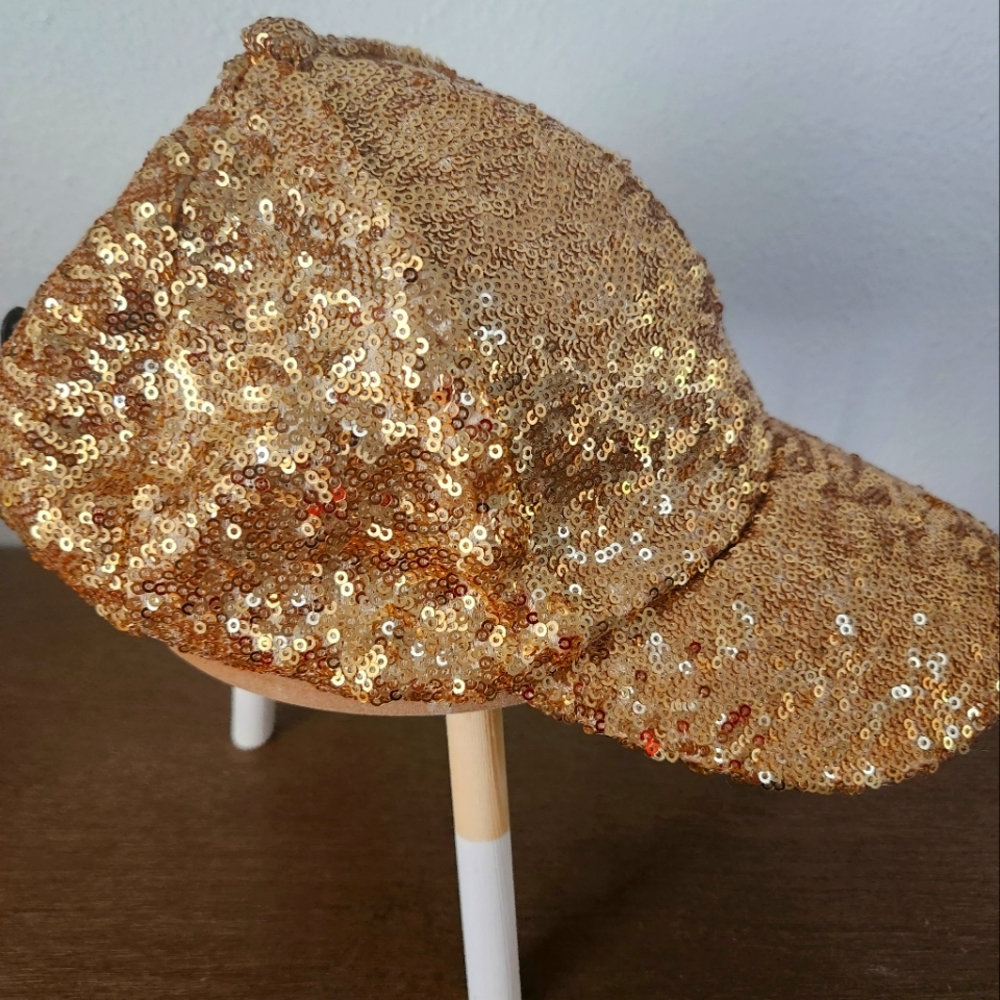 Modern Heritage elastic fit baseball gold hat